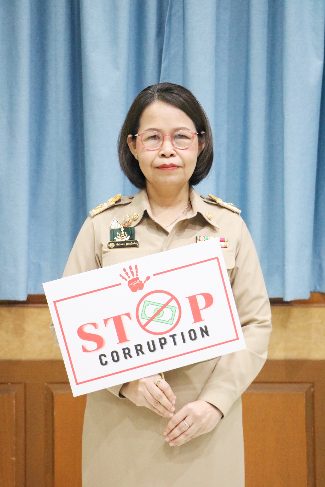 title - ประกาศเจตนารมณ์มุ่งสู่ “องค์กรคุณธรรมต้นแบบ” เสริมสร้างวัฒนธรรมสุจริตและธรรมาภิบาลในองค์กร ปี 2569